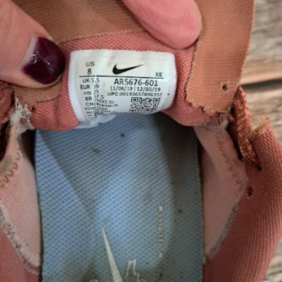 Nike Women's Pegasus Trail Running Shoes Sneakers Women's size 8 salmon peach - Picture 7 of 7